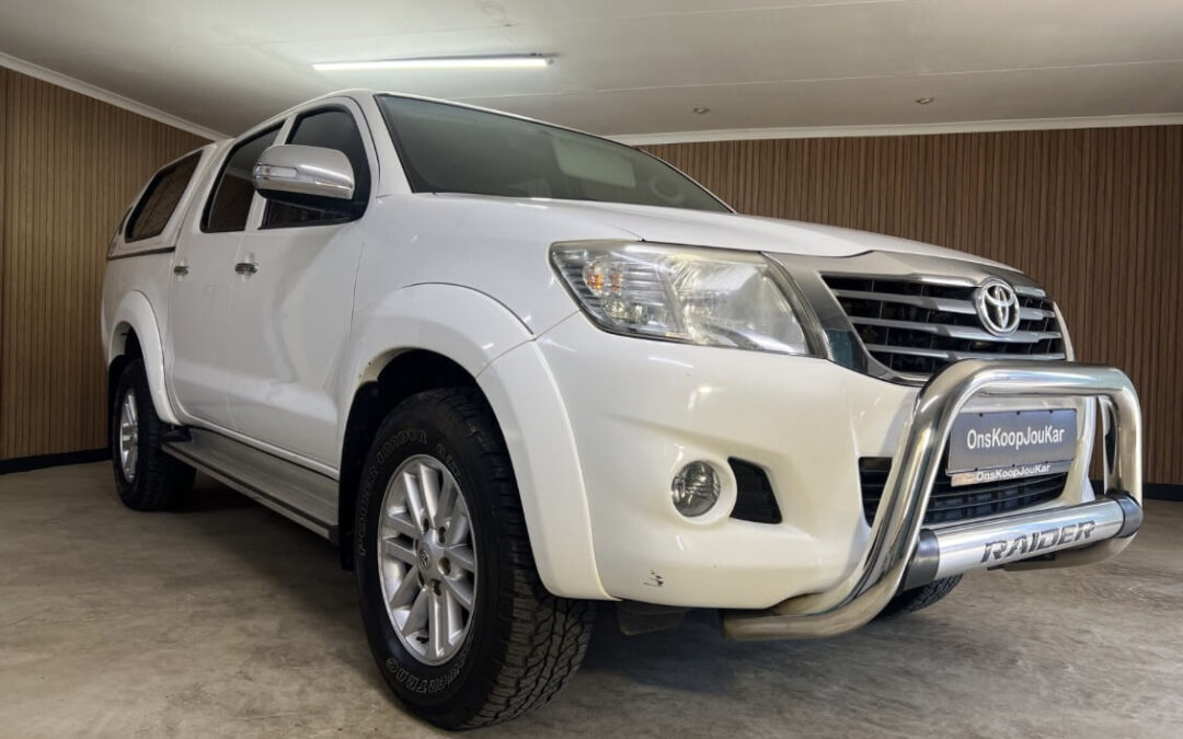 2012 Toyota Hilux 2.7 Double Cab Raider